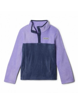 Columbia flisinis džemperis Steens Mtn™ Quarter Snap Fleece Pullover. Spalva violetinė / tamsiai mėlyna